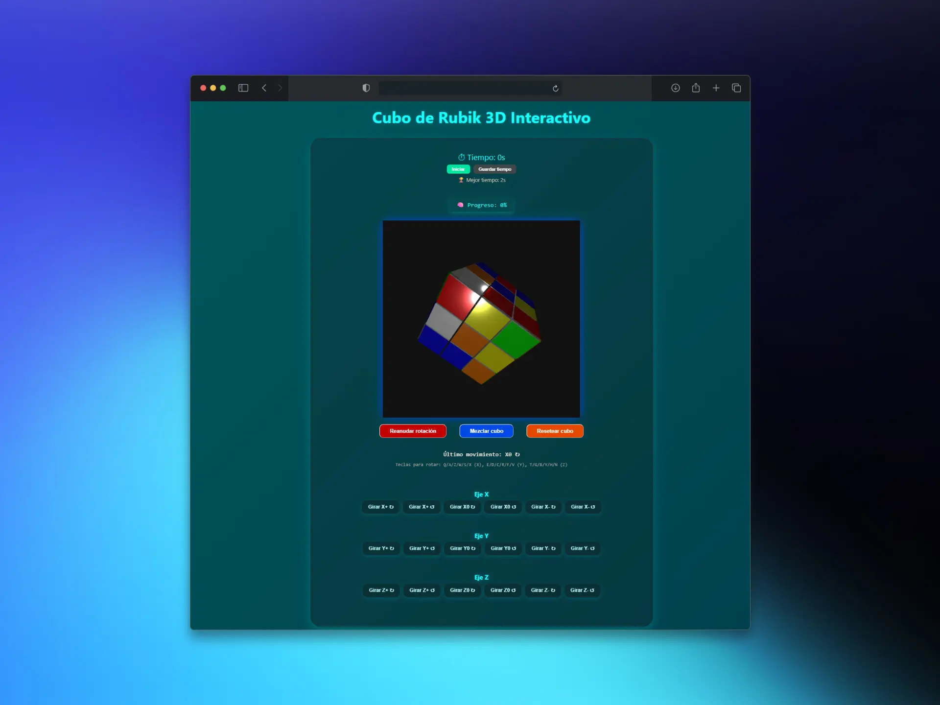 Rubik Cube 3D